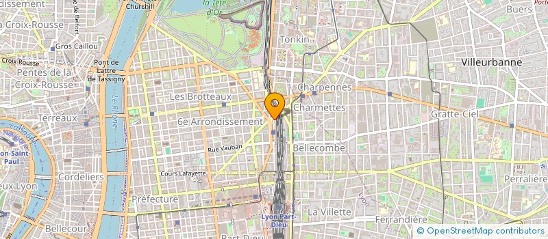 localisation de l'entreprise M2C  LYON