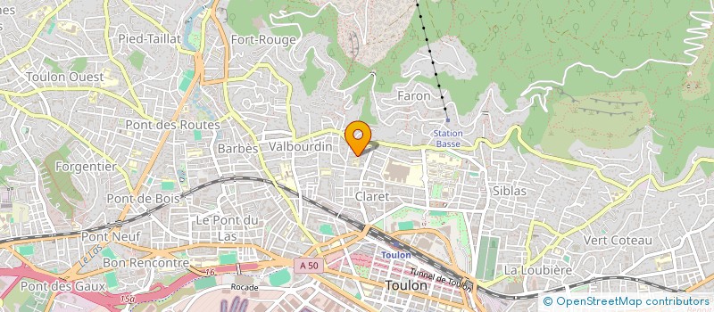 localisation de l'entreprise M2C CONSULTING  TOULON