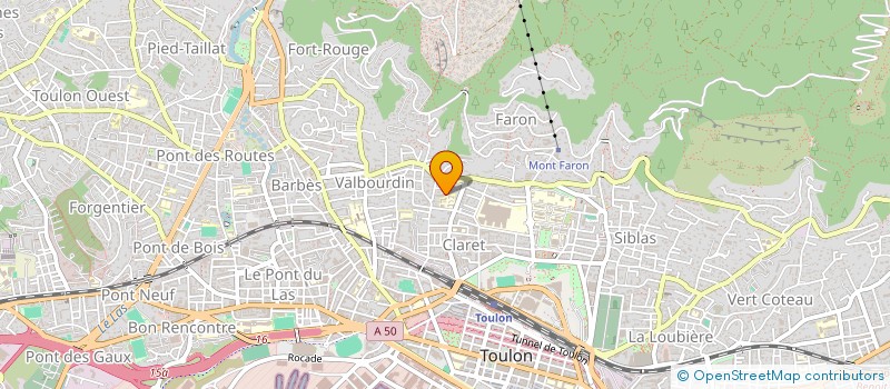 localisation de l'entreprise M2C INVESTISSEMENT  TOULON