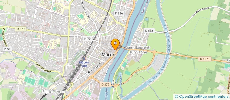 localisation de l'entreprise M2C MACON à MACON