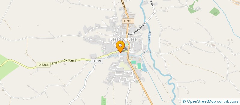 localisation de l'entreprise M2C RENOVATION à LEZAT-SUR-LEZE