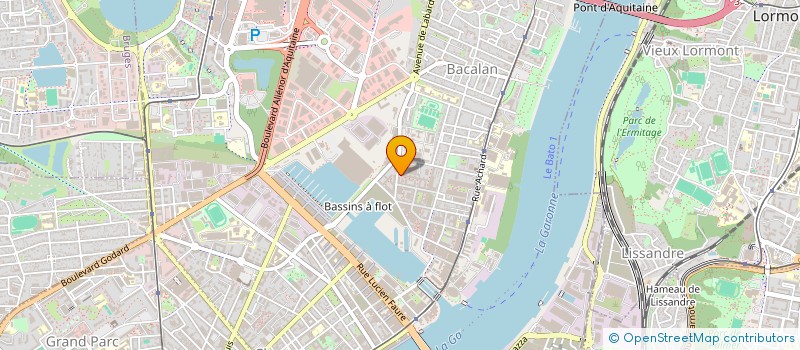 localisation de l'entreprise M2CARE  BORDEAUX