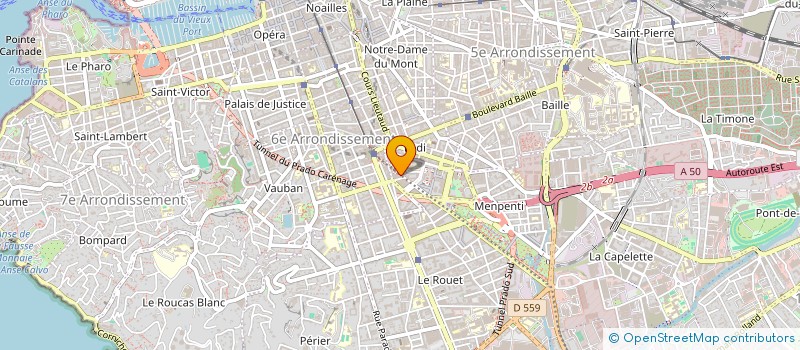 localisation de l'entreprise M2CI à MARSEILLE