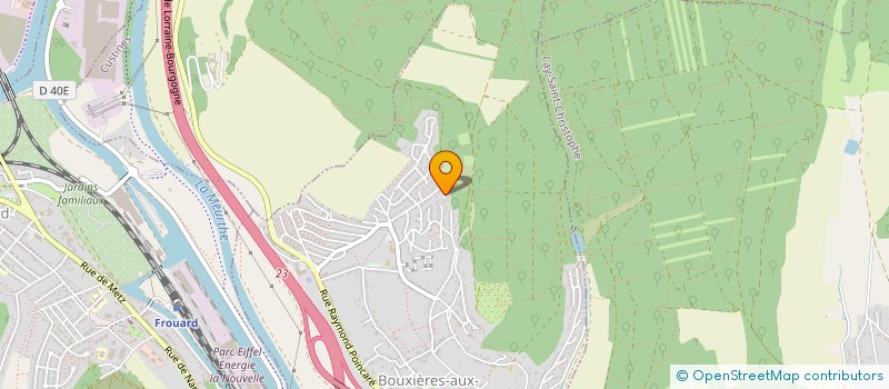 localisation de l'entreprise M2CL  BOUXIERES-AUX-DAMES