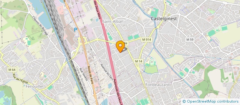 localisation de l'entreprise M2CL AVENIR  SAINT-ALBAN