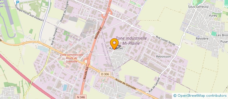 localisation de l'entreprise M2CL INVEST  GENAS