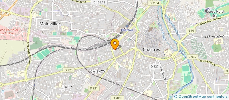 localisation de l'entreprise M2CL RENOV à CHARTRES