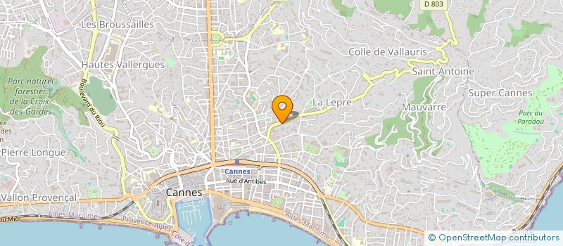 localisation de l'entreprise M2CONSULT  NICE
