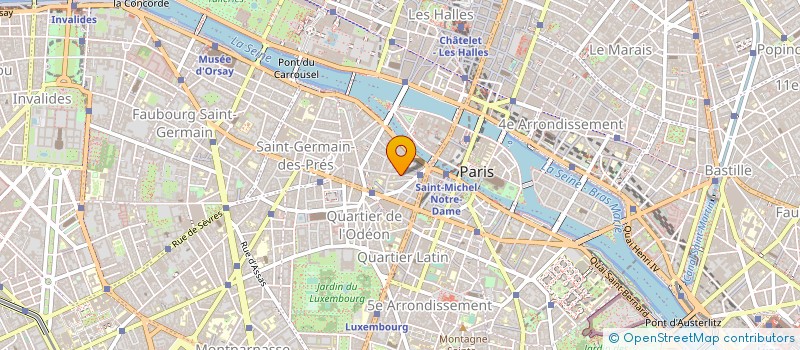 localisation de l'entreprise M2D EDITIONS à PARIS