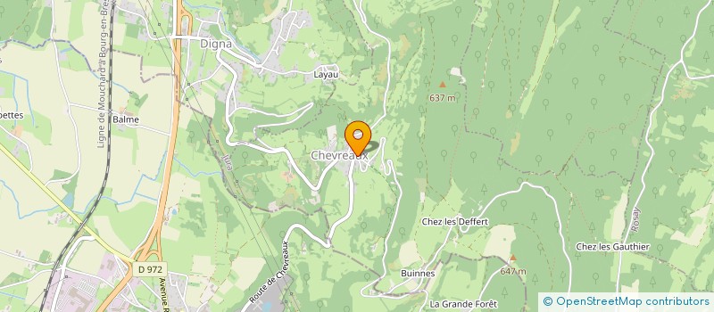 localisation de l'entreprise M2D INVEST  CHEVREAUX