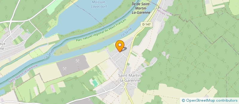 localisation de l'entreprise M2E  SAINT-MARTIN-LA-GARENNE