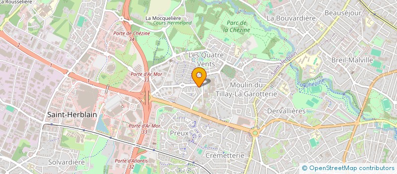 localisation de l'entreprise M2E à SAINT-HERBLAIN