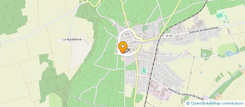 localisation de l'entreprise M2F  BLANCS-COTEAUX