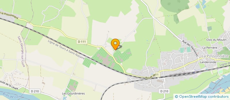 localisation de l'entreprise M2F  POSSONNIERE (LA)