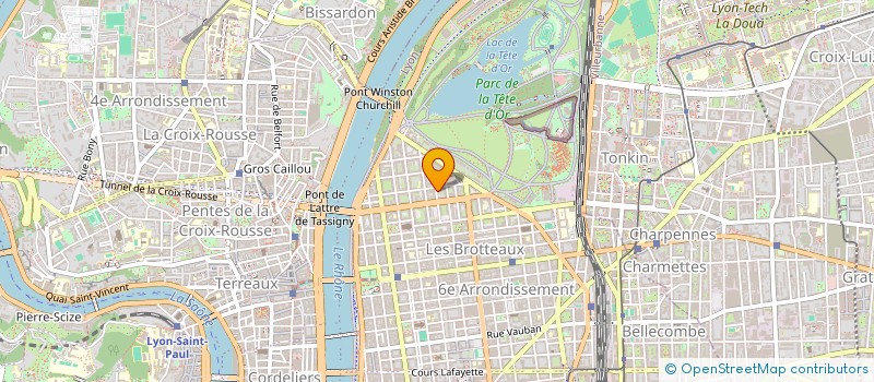 localisation de l'entreprise M2FG à LYON
