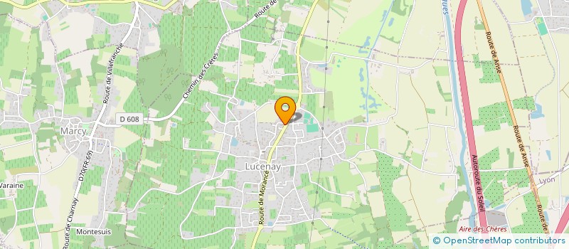 localisation de l'entreprise M2G à AMBERIEUX