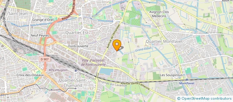 localisation de l'entreprise M2G  AVIGNON