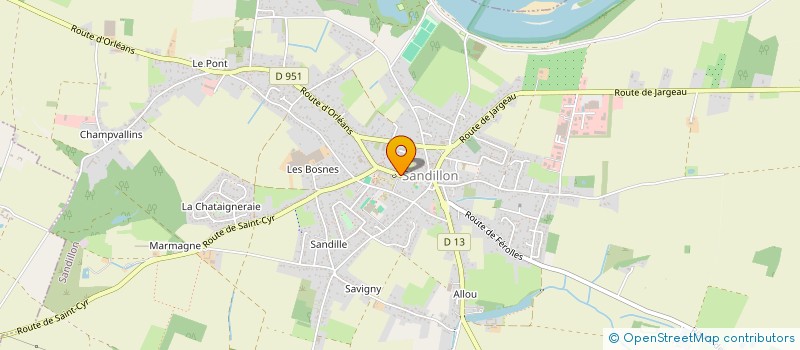 localisation de l'entreprise M2G à OLIVET