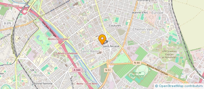 localisation de l'entreprise M2G CONSULTING  REIMS