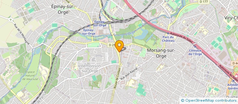 localisation de l'entreprise M2G MOBILITY à VILLEMOISSON-SUR-ORGE