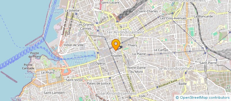localisation de l'entreprise M2H 13 à MARSEILLE