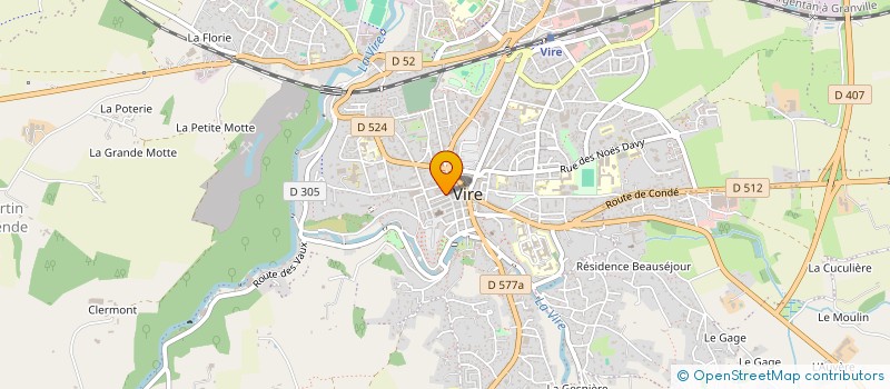 localisation de l'entreprise M2H CORP à VIRE-NORMANDIE