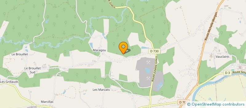 localisation de l'entreprise M2H ESTEKA  MONTPON-MENESTEROL