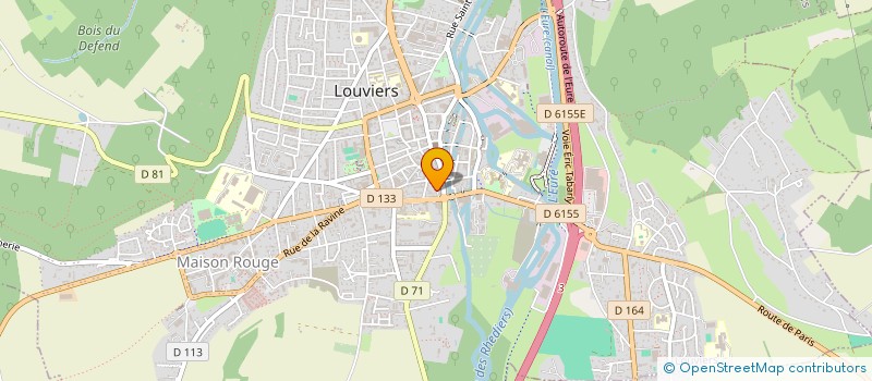 localisation de l'entreprise M2HAT PSYCHOLOGIE  LOUVIERS