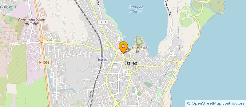 localisation de l'entreprise M2I  ISTRES