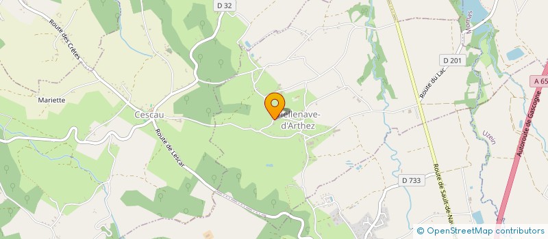 localisation de l'entreprise M2I DEVELOPMENT  LACQ