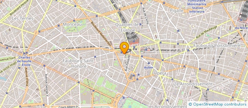 localisation de l'entreprise M2I MARKETING & MANAGEMENT POUR LES INDUSTRIES à PARIS