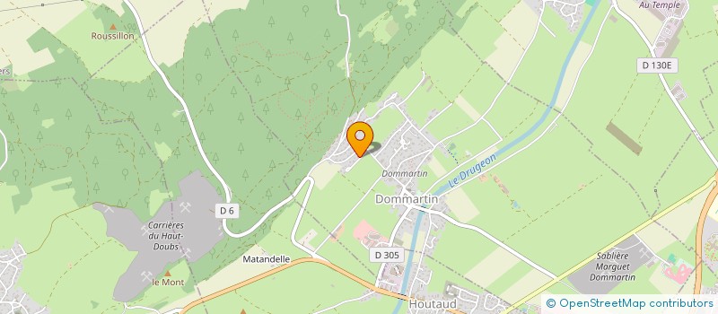 localisation de l'entreprise M2I PERE ET FILS à DOMMARTIN