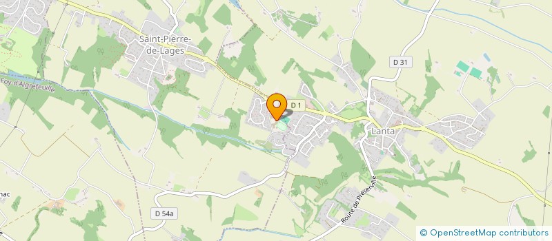 localisation de l'entreprise M2J  SAINT-PIERRE-DE-LAGES