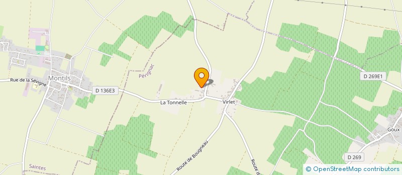 localisation de l'entreprise M2J  PERIGNAC