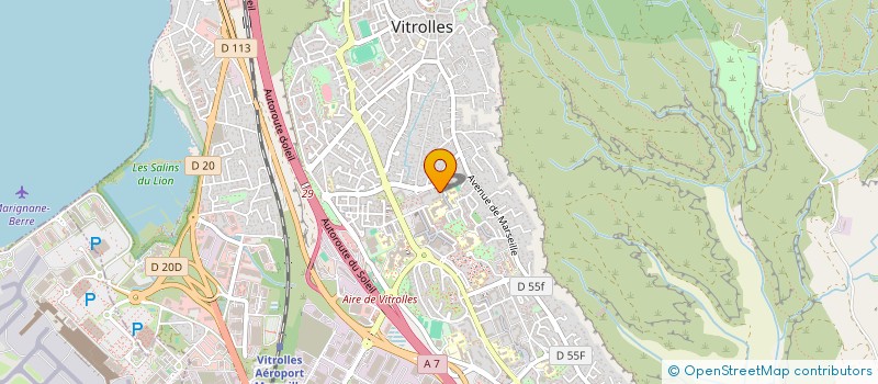 localisation de l'entreprise M2J FRANCE  VITROLLES