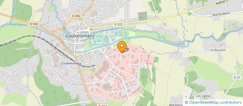localisation de l'entreprise M2J PLACTICS à COULOMMIERS