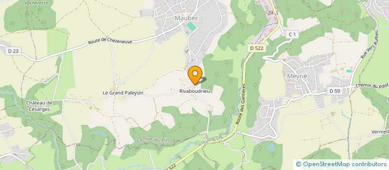 localisation de l'entreprise M2J SOLUTIONS  MAUBEC