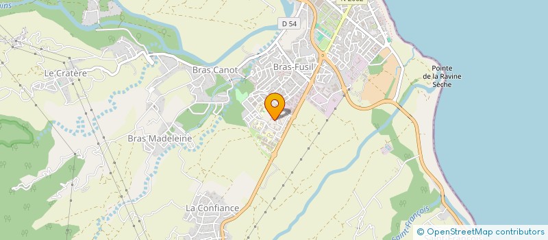localisation de l'entreprise M2JB à SAINT-BENOIT