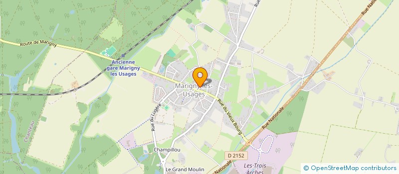 localisation de l'entreprise M2JC  MARIGNY-LES-USAGES