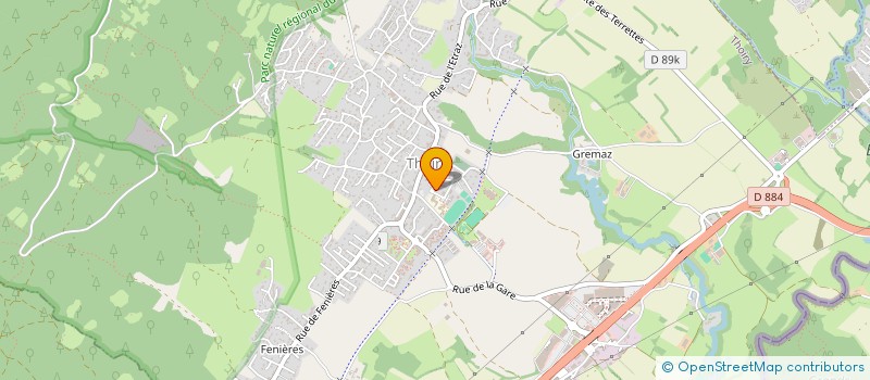 localisation de l'entreprise M2K SECURITE à THOIRY