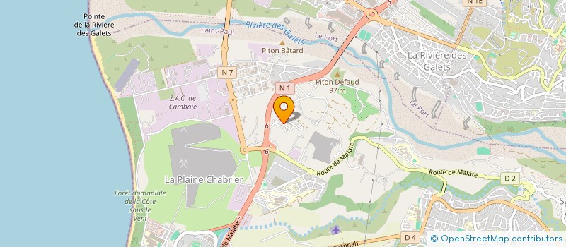 localisation de l'entreprise M2K TRANSPORT à SAINT-PAUL