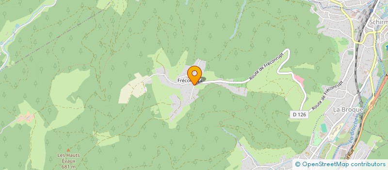 localisation de l'entreprise M2L  LA BROQUE