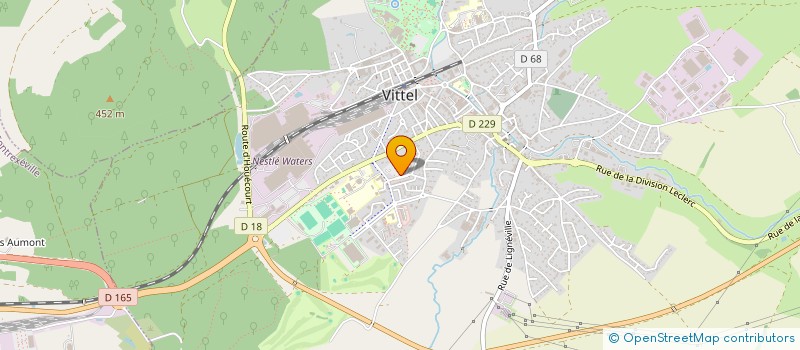 localisation de l'entreprise M2L  VITTEL