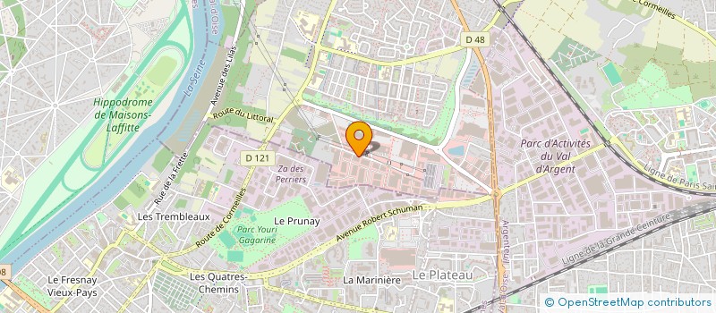 localisation de l'entreprise M2L ESTHETICS à CORMEILLES-EN-PARISIS