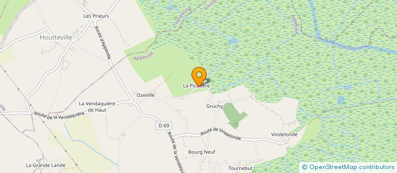 localisation de l'entreprise M2L FROID  APPEVILLE