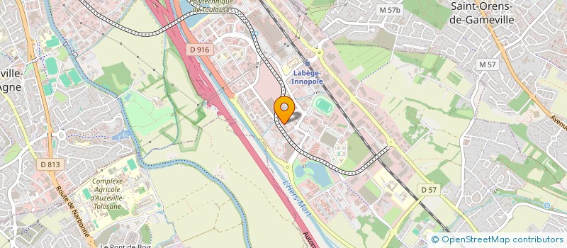 localisation de l'entreprise M2L.IMMO  LABEGE