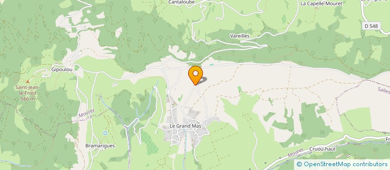 localisation de l'entreprise M2L SCI  MOURET