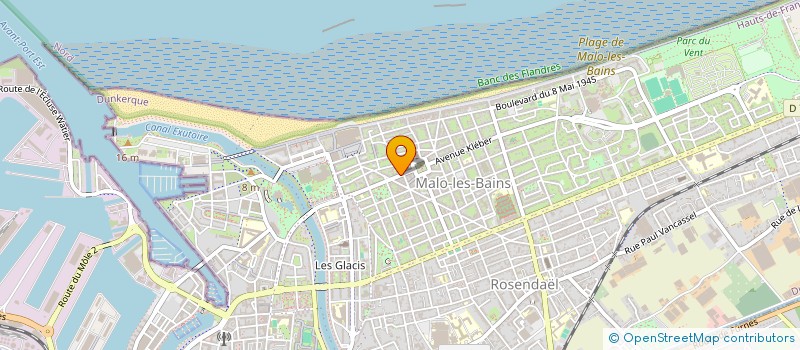 localisation de l'entreprise M2L2 à DUNKERQUE