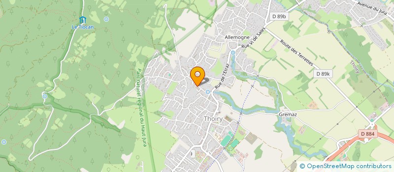 localisation de l'entreprise M2LG  THOIRY