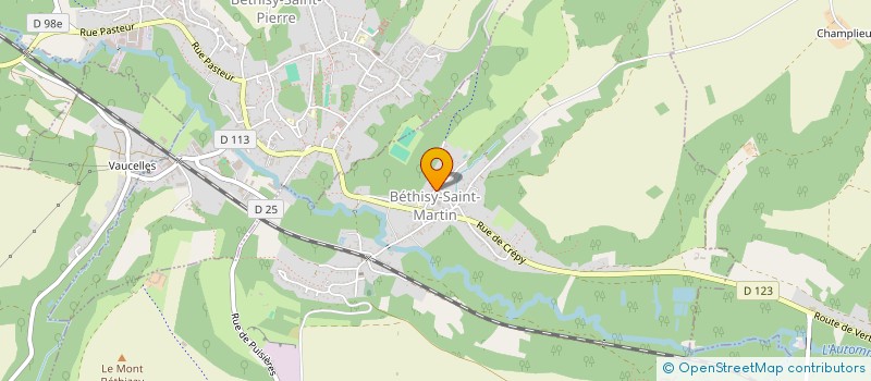 localisation de l'entreprise M2LT IMMO  BETHISY-SAINT-MARTIN